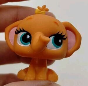 Bratz Lil Angelz Bathtime Orange Elephant Bobblehead Toy MGA